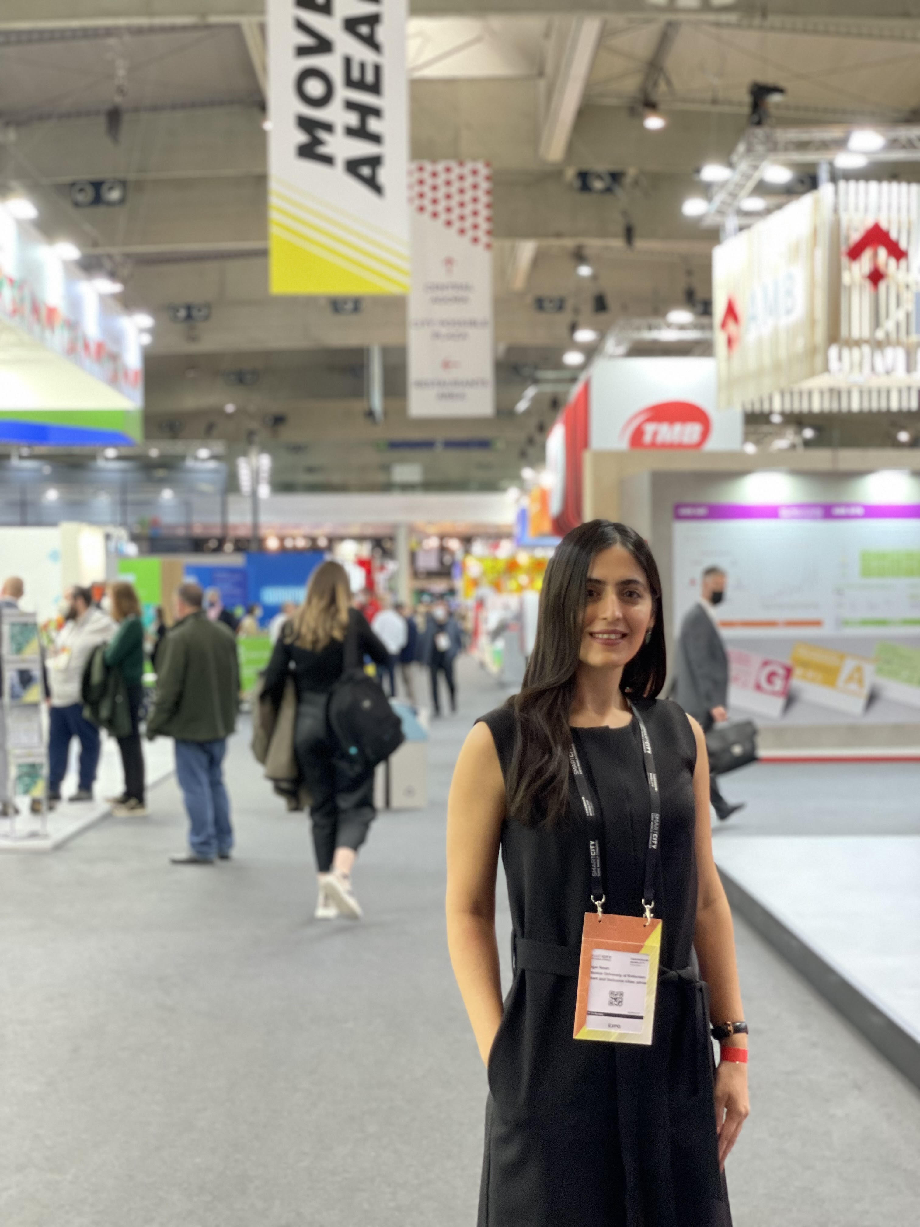 Negar Noori at the Smart City Expo