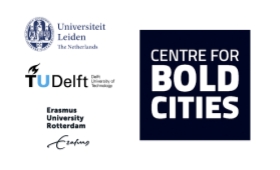 logos Universiteit Leiden TU Delft EUR Centre Bold Cities